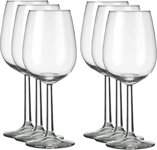 30x Luxe wijnglazen voor witte wijn 350 ml Bouquet - 35 cl - Witte wijn  glazen - Wijn... | bol.com