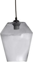 MLK - Hanglamp - 1 lichts - E27 - Grijs - ca. 21cm (L/T) x 21cm (B) x 30cm (H) ca. 1200 g