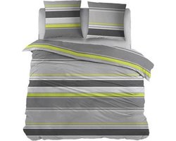 Cottons Lakenset - Laken - Flanel - Basha Lime