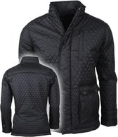 Montazinni - Trendy heren jas - 410  - Zwart