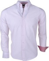 Jan Paulsen - Heren Design Overhemd - Regular Fit - Roze