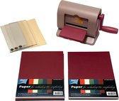 Joycrafts Mini Trouvaille - Snij & Embossing machine  met GRATIS 100 vellen A5 kerst karton 1000/0002