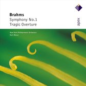 Kurt Masur/Nypo: Brahms: Symphony No.1/Tragic Ouve [CD]