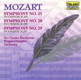 Mozart: Symphonies 25, 28 & 29 / Mackerras, Prague CO
