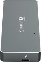 Orico Thunderbolt™ 3 NVME M.2 SSD behuizing - 40Gbps - USB-C - Sky Grey