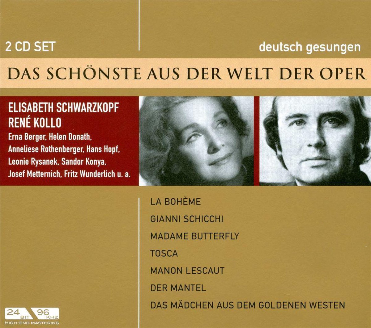 La Boheme, Gianni Schicchi (Schwarzkopf)