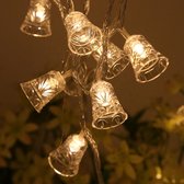 kerstverlichting buiten & binnen op batterij - Christmas fairy lights warm white - Led -  Warm wit licht - Kerst figuren - Kerstlampjes - Kerstdecoratie raam - kerstboomverlichting