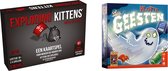 Spellenbundel - Kaartspel - 2 stuks - Exploding Kittens NSFW (18+) & Vlotte Geesten