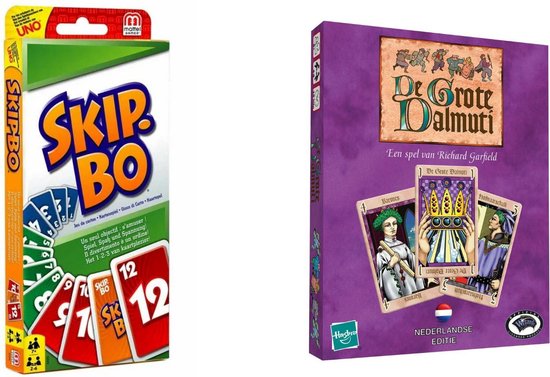 Spellenbundel - Kaartspel - 2 stuks - Skip-Bo & De Grote Dalmuti | Games |  bol.com
