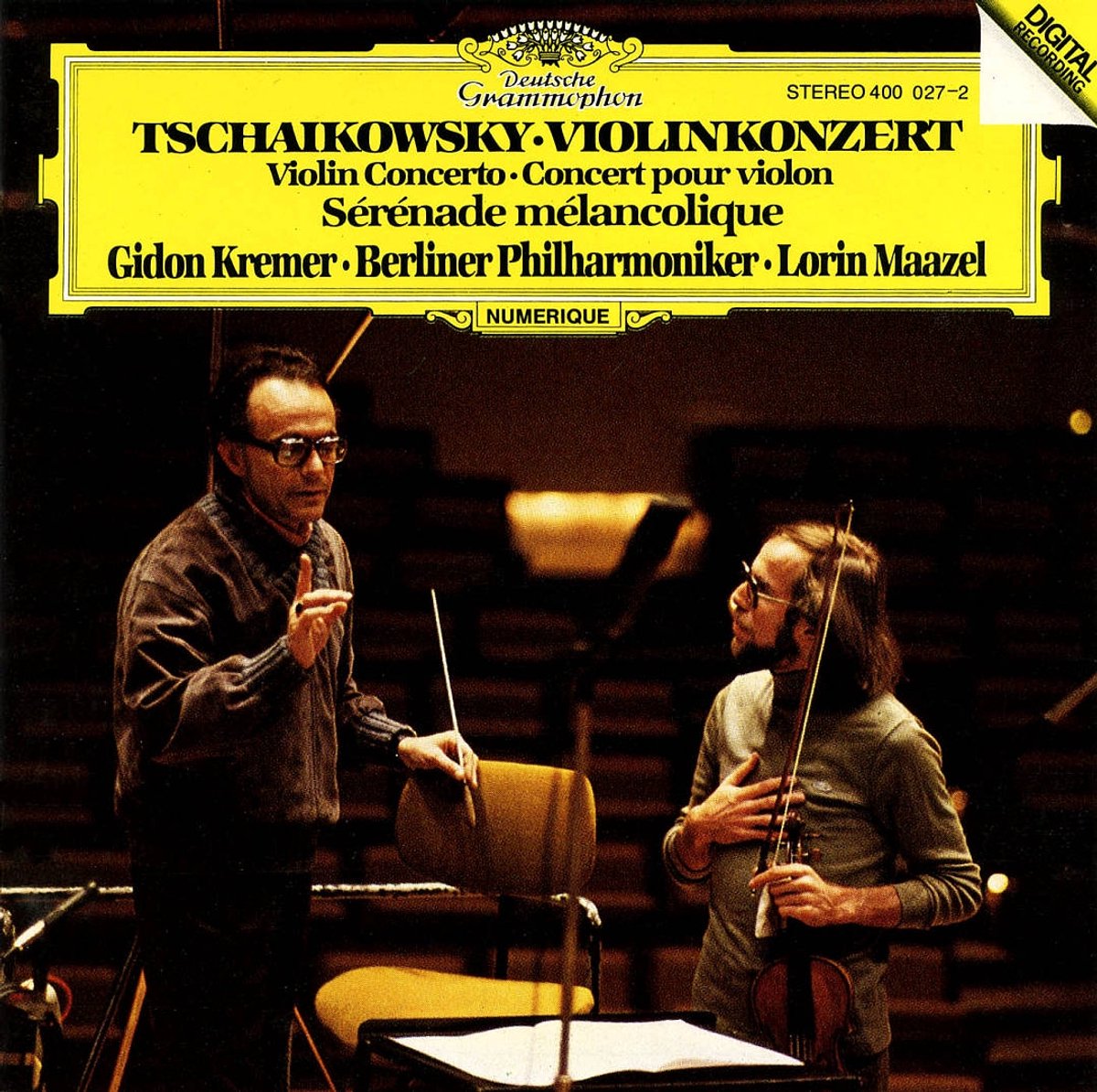 Tchaikowsky: Violinkonzert; Sérénade mélancolique
