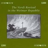 Verdi Revival in the Weimer Republic