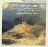 Goetz: Symphony Op 9, Violin Concerto, etc / Schneider