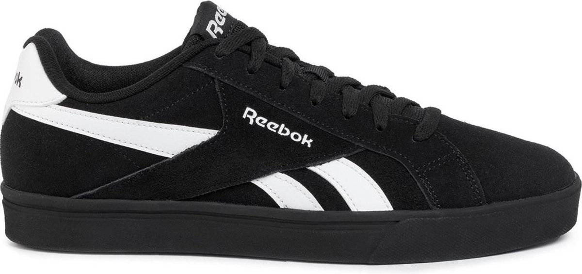Reebok - Royal Complete 3.0 Low - Suède Sneakers - 47 - Zwart | bol.com