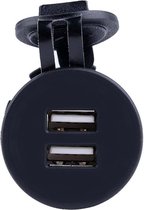 Inbouw USB adapter 2x
