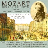 Carlo Grante, Orchestra Dell' Accademia Nazionale Di Santa Cecilia Roma - Mozart: Three Piano Concertos (Nos, 10,14,23) (CD)