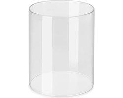 Klarstein Worstenfabriek Per glazen cilinder, accessoires / vervangingsonderdelen voor hotdogmaker, glazen cilinder: Ø 20 cm, horeca, glas