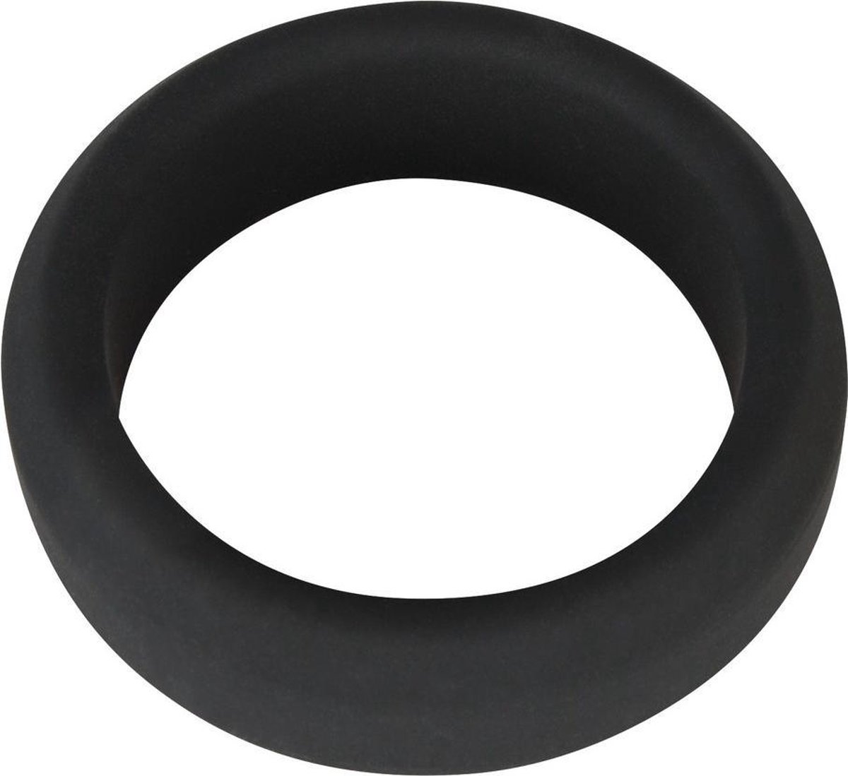 Goedkoopste Black Velvets – Siliconen Penis Ring voor en Krachtige Erecties 38 mm - Zwart