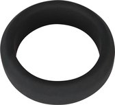 Black Velvets – Siliconen Penis Ring voor  en Krachtige Erecties 38 mm - Zwart