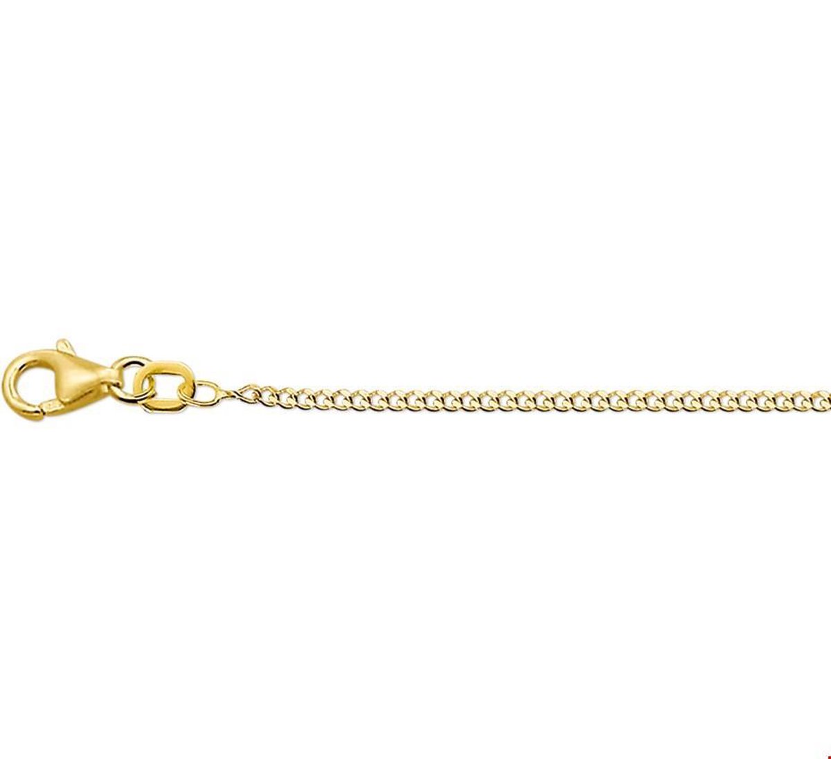Huiscollectie 4003972 Gouden gourmet collier - Goud (14 krt) - 38 cm