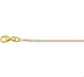 Huiscollectie ketting - Venetiaans collier - 36 cm - 1.0 mm dik - 14 karaat goud