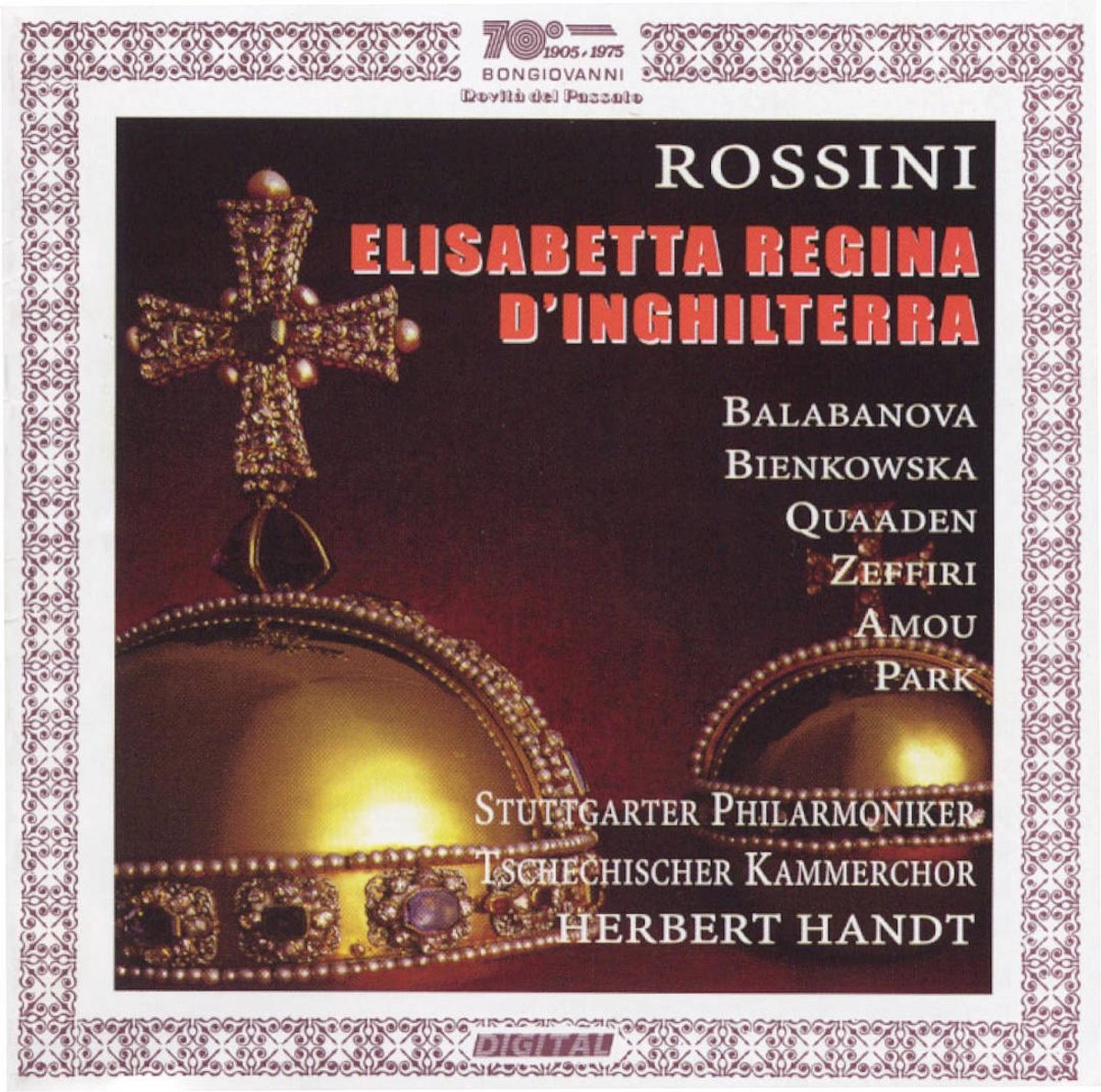 Various - Rossini: Elisabetta Regina D Inghi