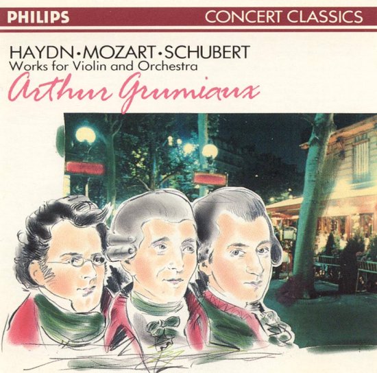 Works for Violin & Orchestra by Mozart, Haydn and Schubert