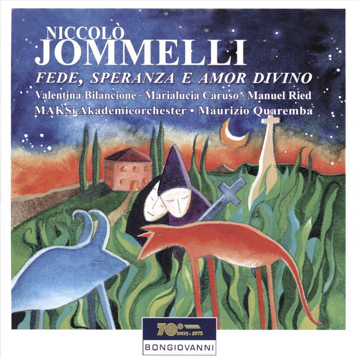 Niccolo Jommelli, Fede,speranza E A