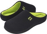 Pantoffels Heren - Sloffen - Maat 46/47 - Zwart - Anti-slip - Comfeet