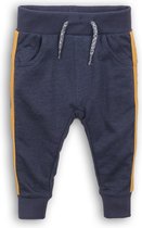 Dirkje - Baby jogging trousers - Navy melee + ochre - Mannen - Maat 56