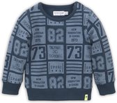 Dirkje - Baby sweater - Mid blue - Mannen - Maat 56