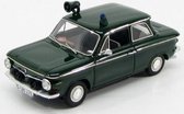 The 1:43 Diecast modelcar of the NSU Prinz 4 Polizei Streifenwagen of 1964 in Green. This model is limited by 156pcs.The manufacturer of the scalemodel is Kess Model.This model is only online available.