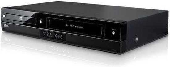 LG V390H - VHS recorder & DVD player (demo model) bol.com