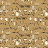 Cadeaupapier inpakpapier geschenkpapier rol Nature Eco 70 centimeter x 200 meter