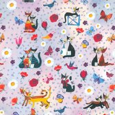 Cadeaupapier inpakpapier geschenkpapier rol Exclusief 50 centimeter x 200 meter