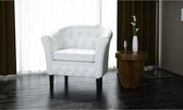 Kruipstoel kunstleer (Incl LW anti kras viltjes) Loungestoel - Lounge stoel - Relax stoel - Chill stoel - Lounge Bankje - Lounge Fauteuil