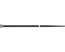 Sapiselco Kabelbinders Zwart - 450x7,5mm - Tie Wraps 100 Stuks