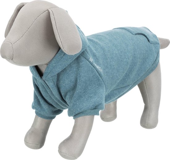 Hondentrui - Hoodie - Sweater - Kleur: petrol - Nekomvang: 52 cm Buikomvang: 76 cm Ruglengte: 62 cm