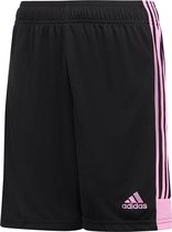 adidas - Tastigo 19 Short JR - Voetbalbroekje Kids - 164 - Zwart/Roze