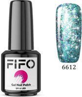 FIFO Nails, Elite Platinum Thermo Gel Polish - Metallic - Gellak-Temperatuurgevoelige nagellak - Thermische nagellak - Temperatuur veranderende - Kleur veranderende - XL - #012 ( B