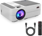 Lumora - Mini Beamer Wifi Wit – 3500 lumen – Projector - 800x480 - Inclusief HDMI kabel – Afstandsbediening – Mini Projector – Beamer