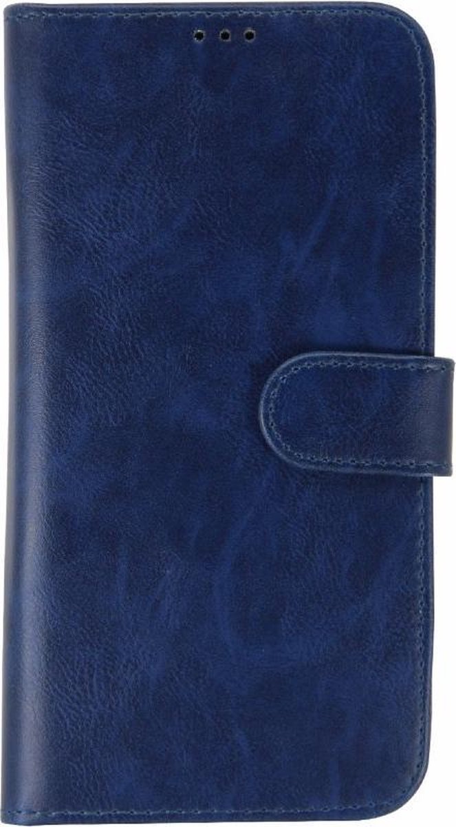 Rico Vitello excellent Wallet Case Geschikt voor Apple iPhone 8 Plus Blauw