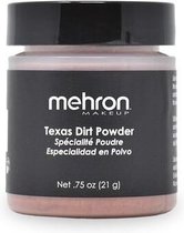 Mehron Specialty Powder Texas Dirt Powder  voor het aanbrengen van vegen en vlekken - 32 g