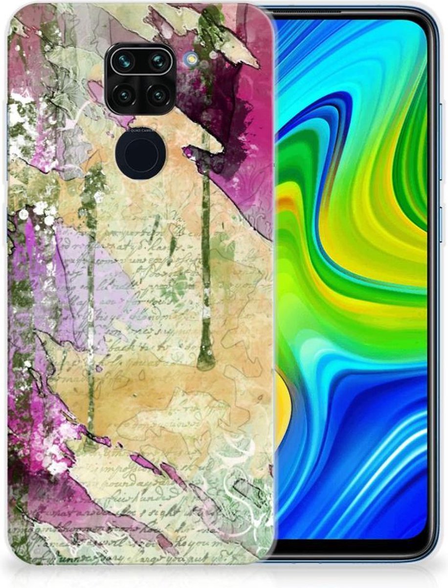 Hoesje maken Xiaomi Redmi Note9 Letter Painting