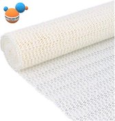 Anti slip mat wit 30 x 150 cm | Most Valuable Asset products | Rubber mat wit | Ideaal voor la of lade, onder tapijt of badmat, vloer, of dienblad | Grip mat tegen schuiven en bewe