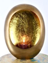 Standing Egg Goud Maat XL