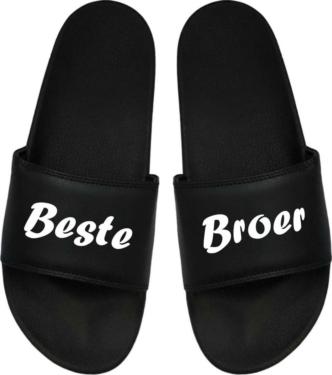 Cadeau Sint - Cadeau Kerst - Cadeau Broer - Badslippers Broer - Cadeau Badslippers - Badslippers Heren 39
