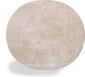 Placemats Zand Rond Set 2 Stuks