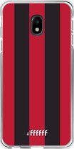 Samsung Galaxy J3 (2017) Hoesje Transparant TPU Case - AC Milan #ffffff