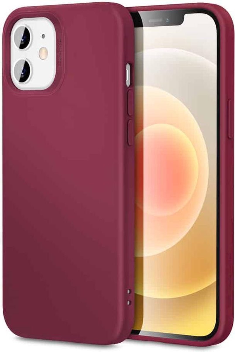 ESR Cloud Siliconen Backcase hoesje iPhone 12 Pro Max Grijs
