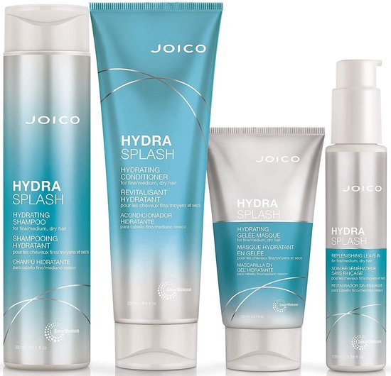 Joico Hydra Splash Set - Shampoing 300 ml - Après - Shampooing 250 ml -  Masque 150 ml... | bol.com